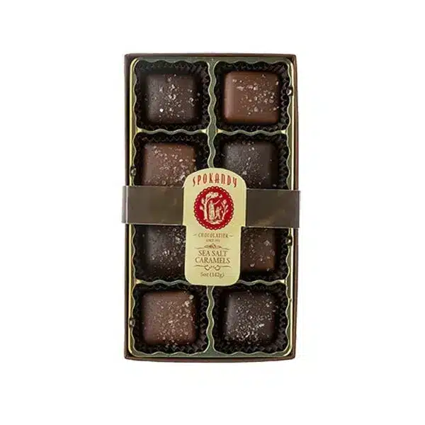8 pc Sea Salt Caramels Gift Box