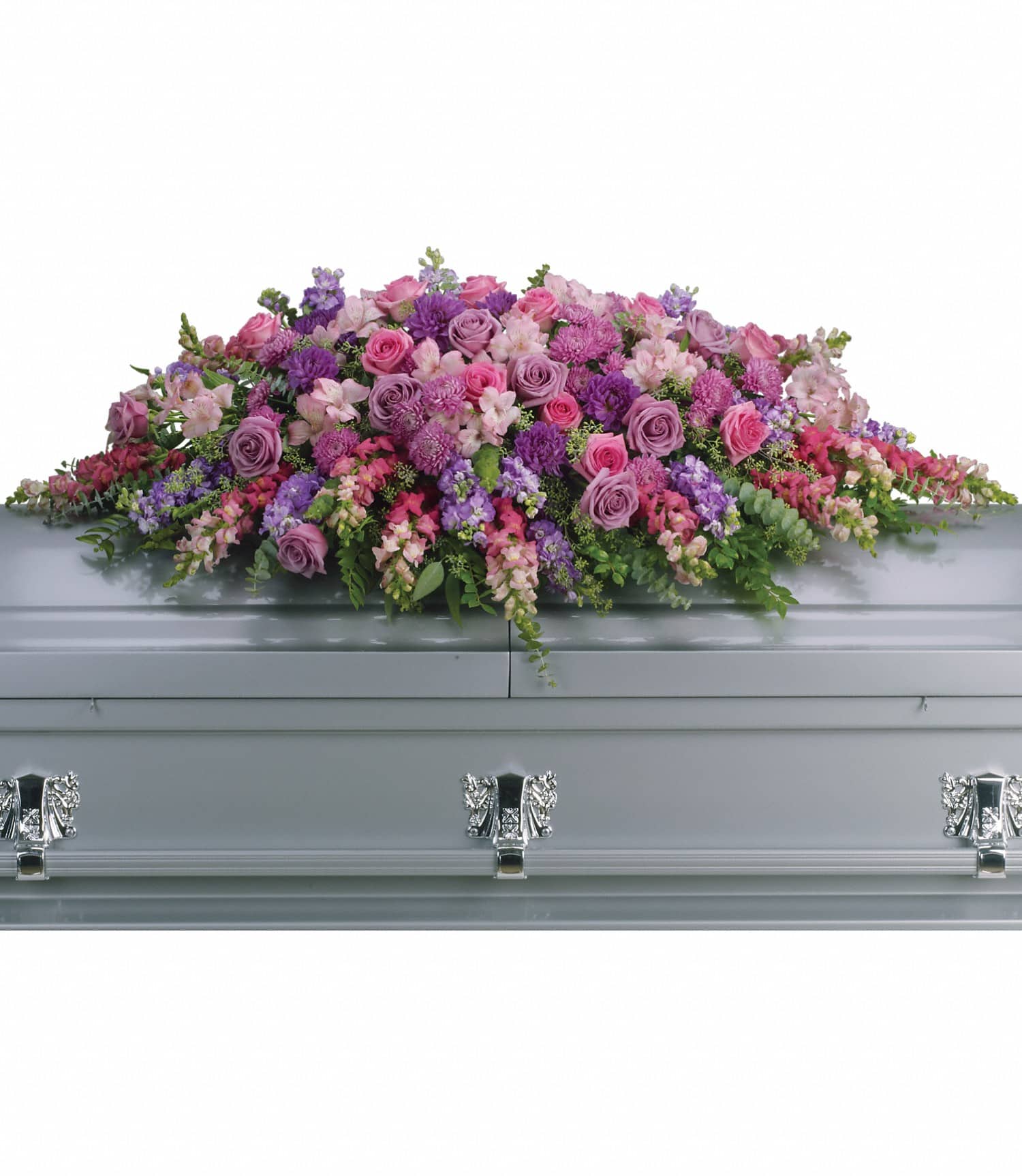 Lavender Tribute Casket Piece
