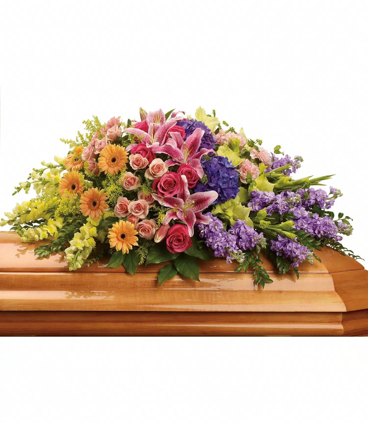 Garden of Sweet Memories Casket Piece