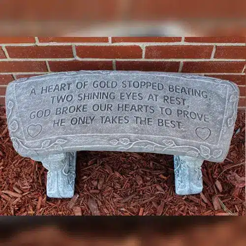 Heart of Gold Bench