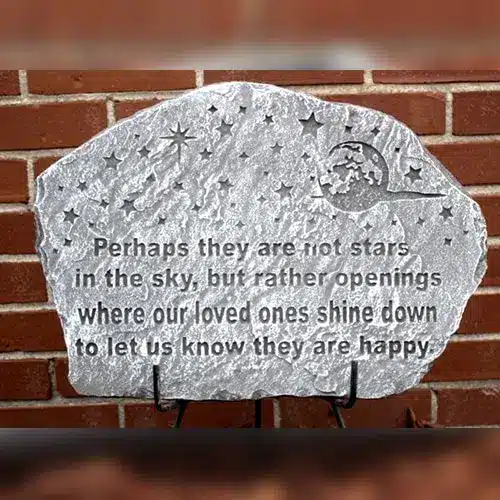Perhaps They are Not Stars...Plaque