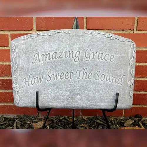 Amazing Grace Ivy Plaque