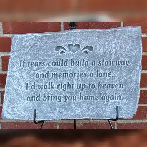 If Tears Plaque