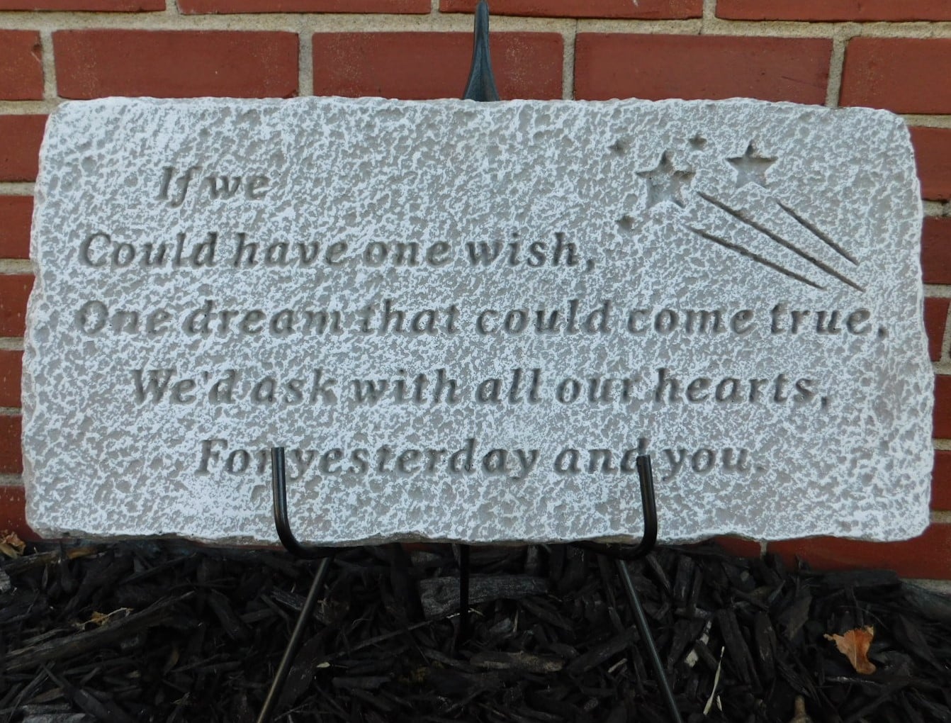 One Wish Plaque