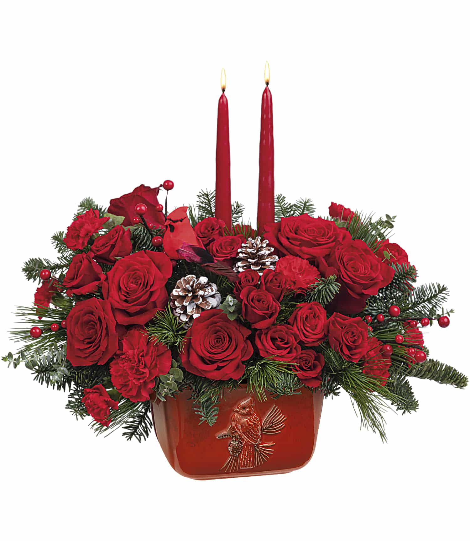 Winter's Flight Centerpiece