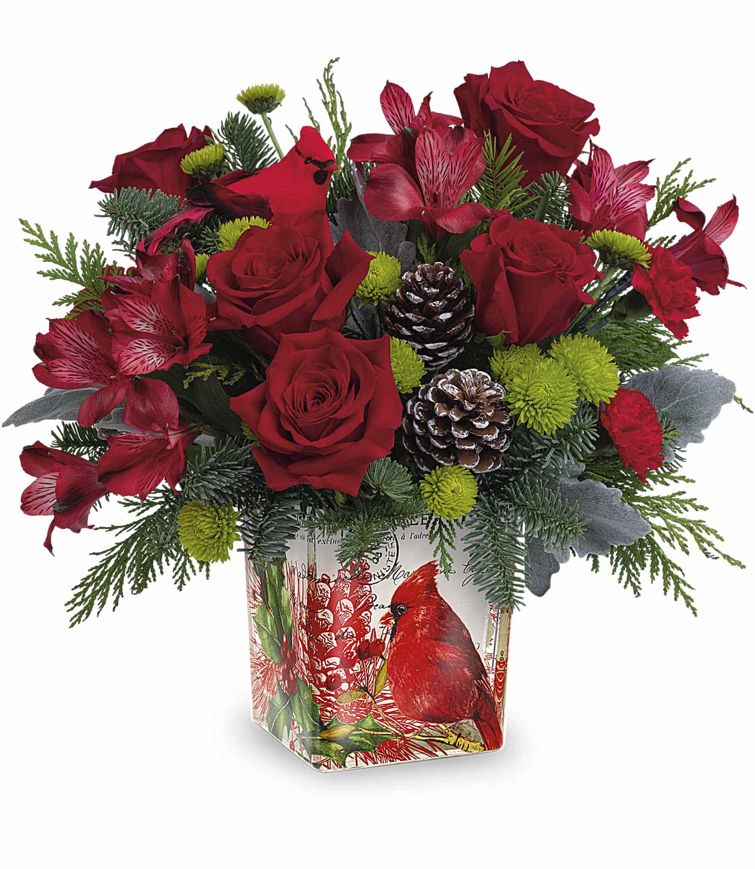 Ode To The Cardinal Bouquet