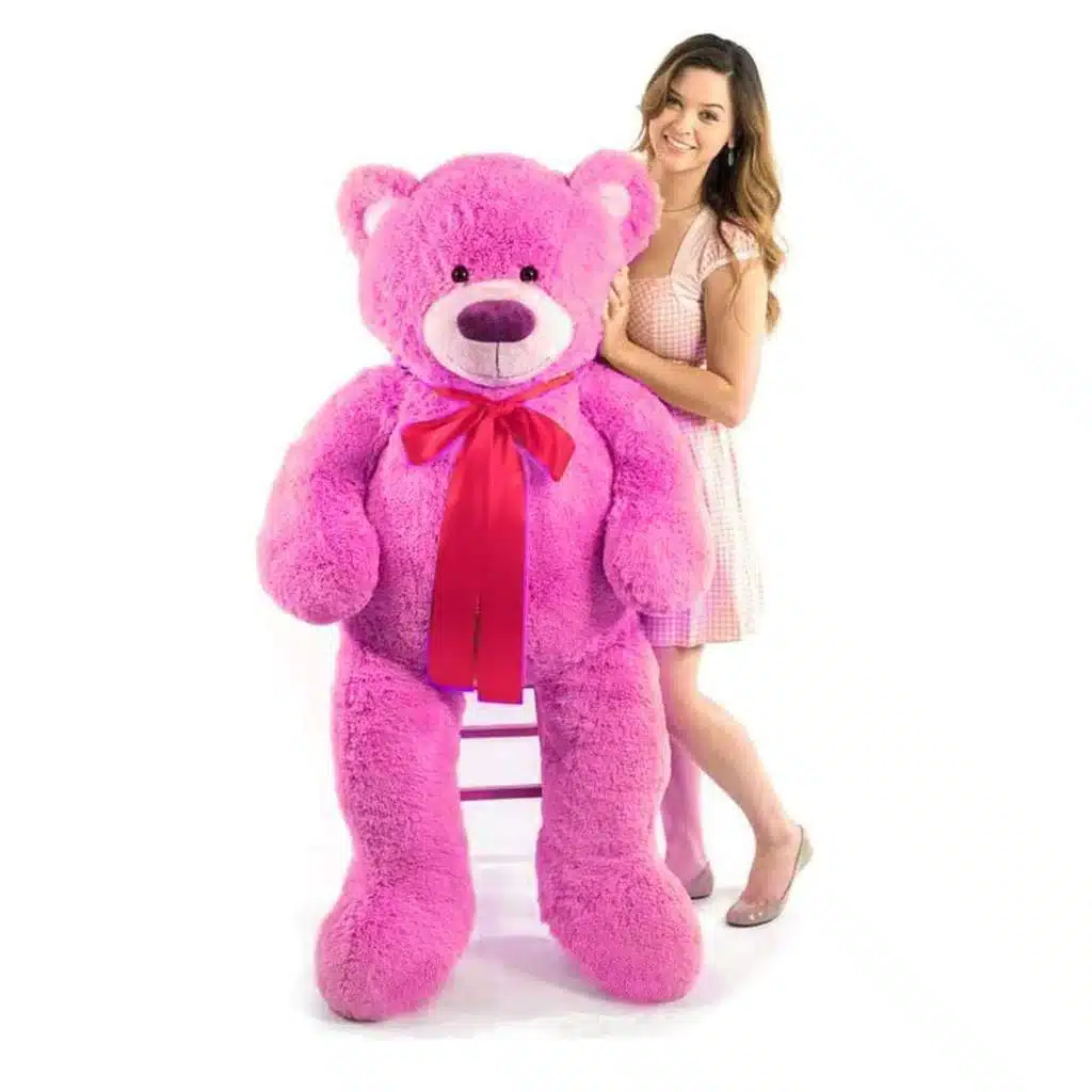 Giant Pink Hug Bear 60"