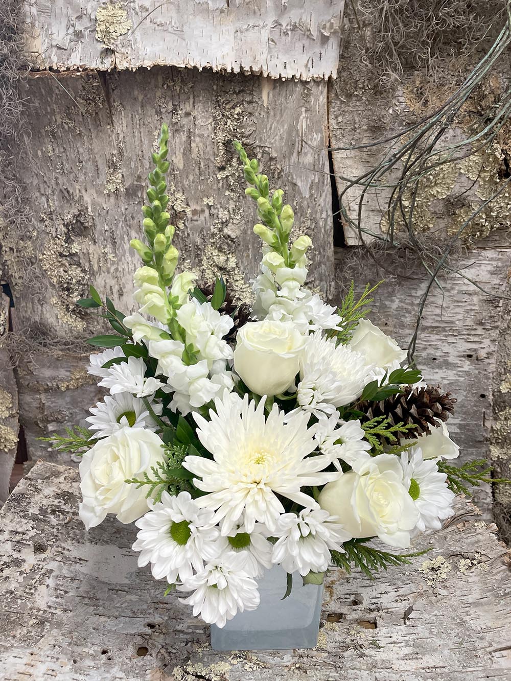 White Winter Bouquet