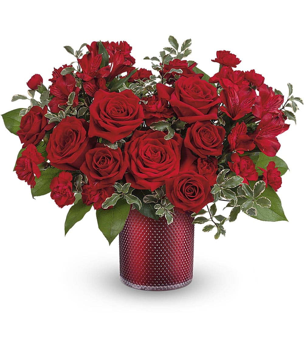 Radiant Crimson Bouquet