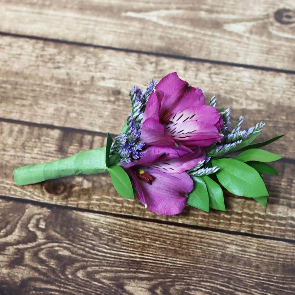 Alstroemeria Boutonniere