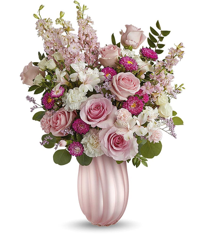 Swirling Pink Bouquet