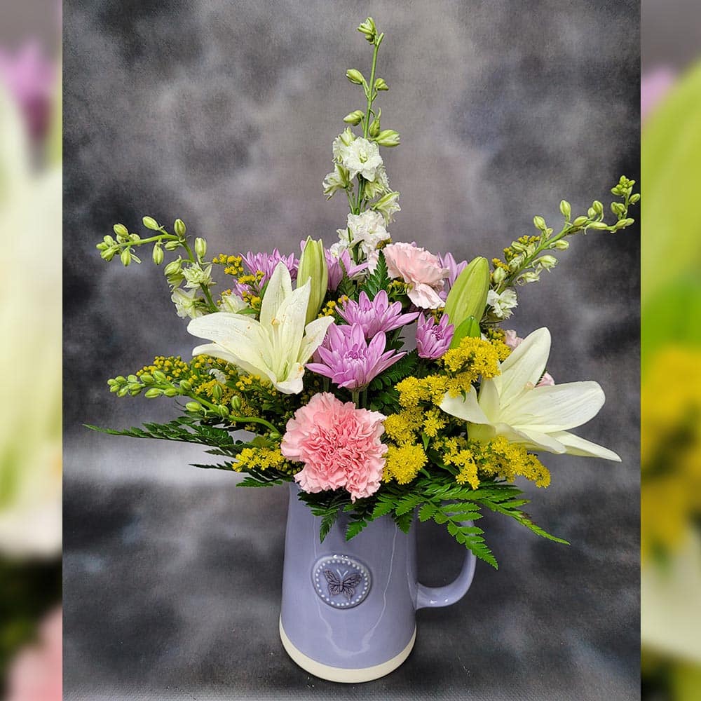 Garden Pitcher Bouquet