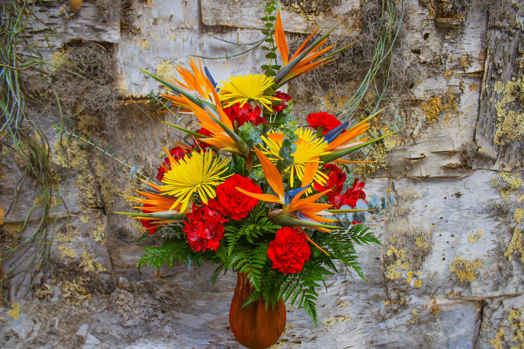 Crisp Leaf Elegance Bouquet