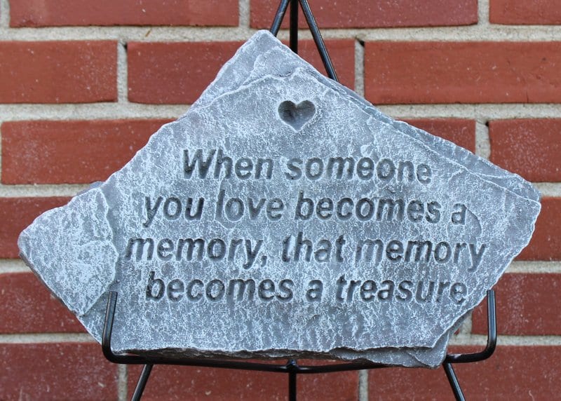Treasure Memorial Plaque