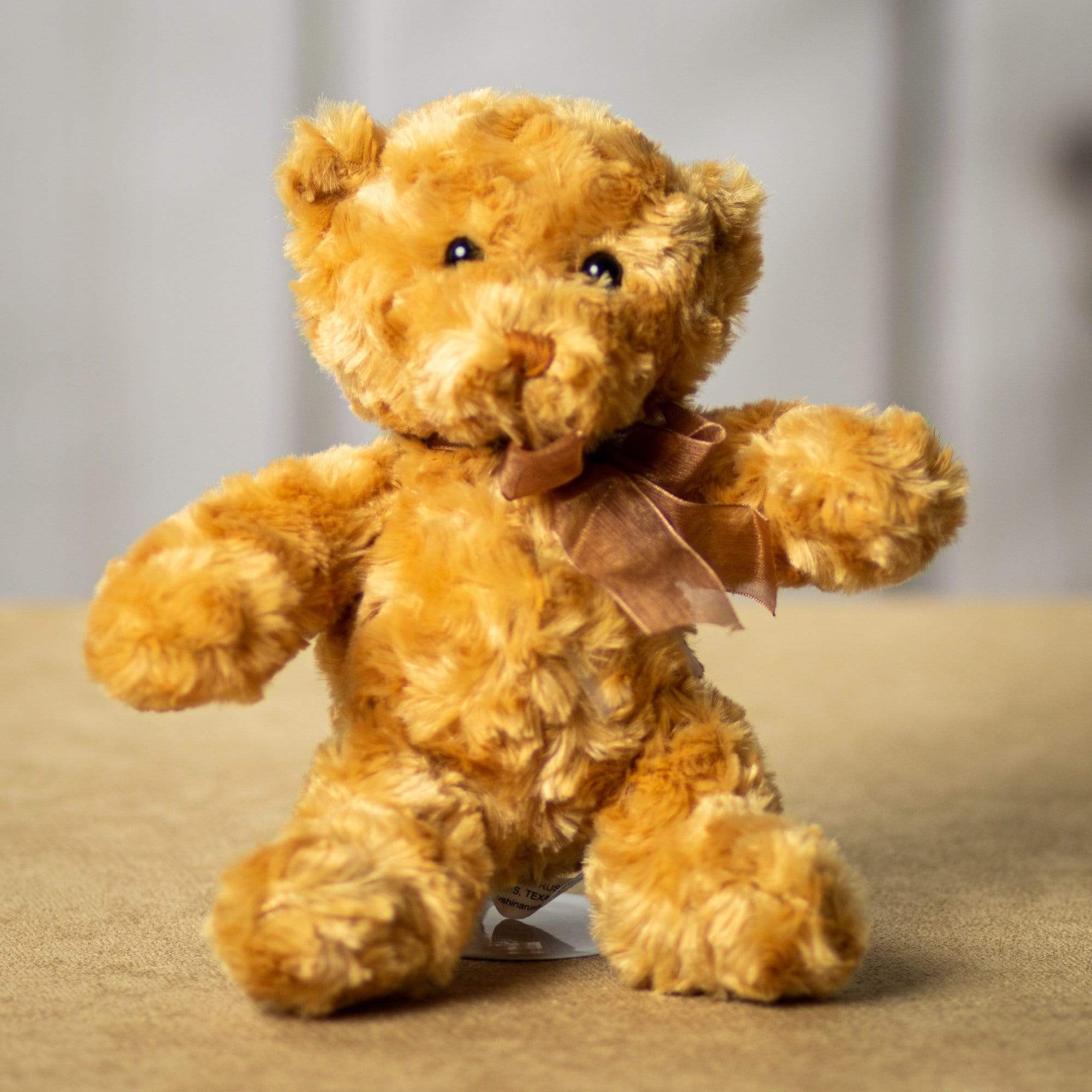 Beige Chenille Bear