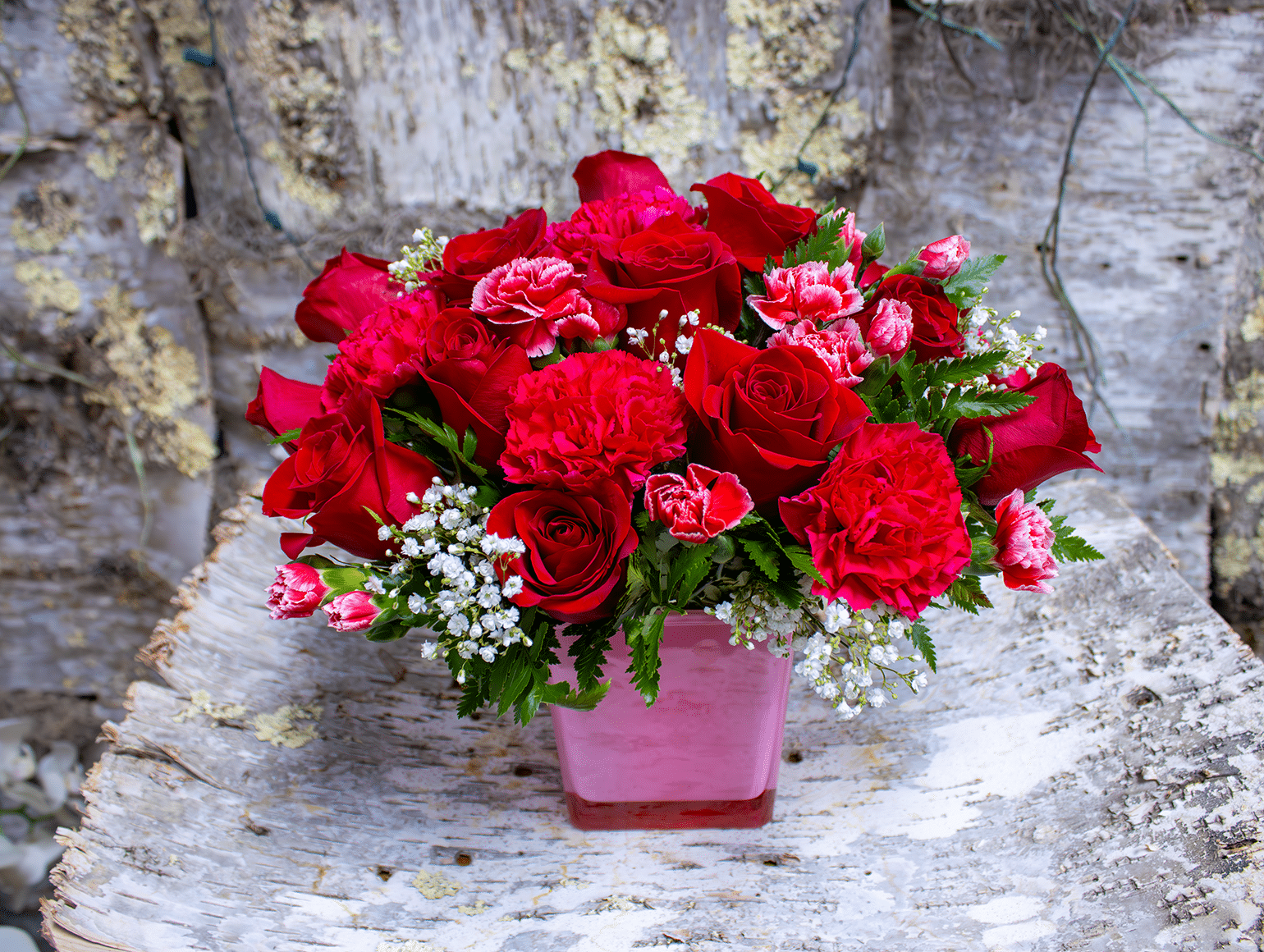 Crimson Devotion Bouquet