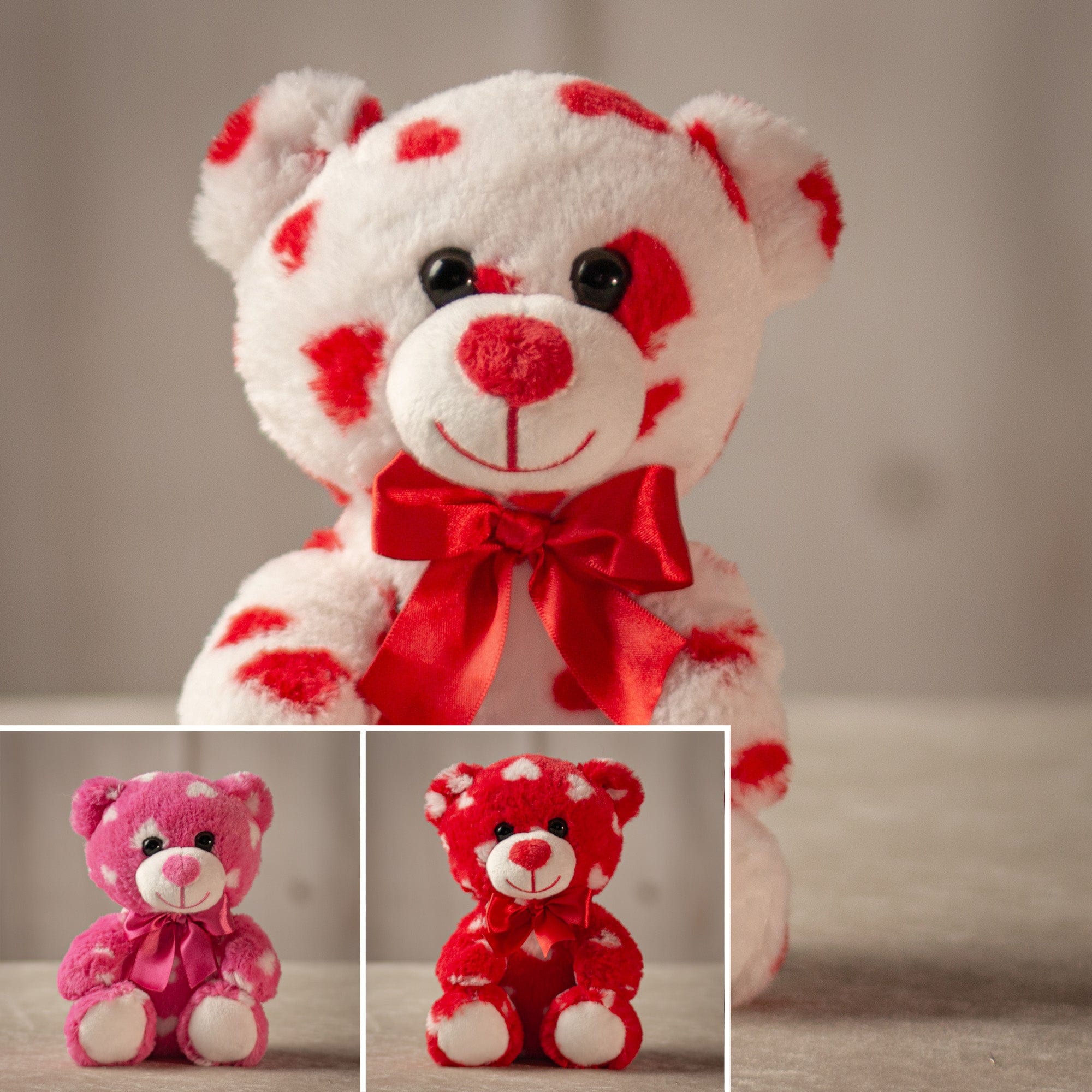 Heart Print Bear