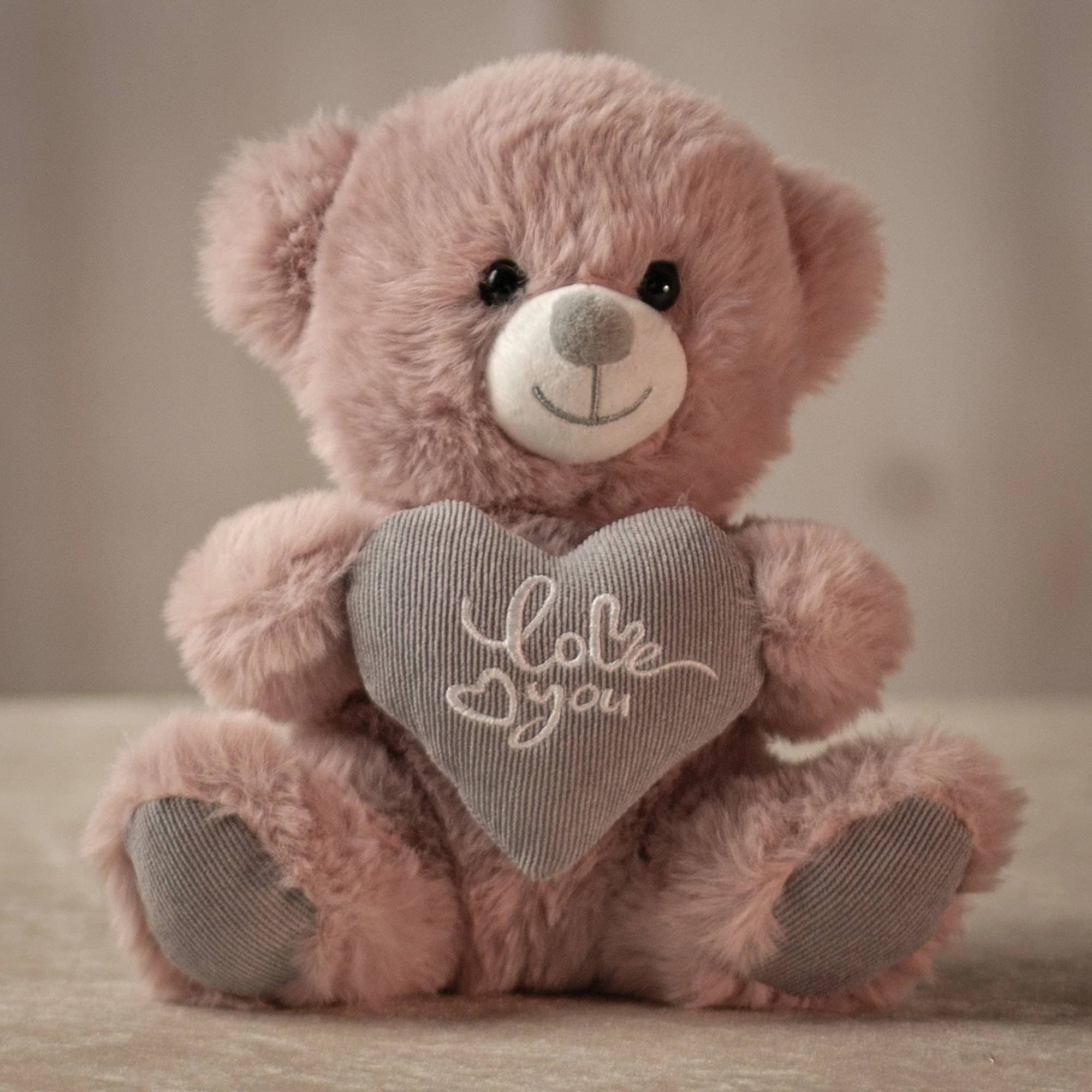 Dusty Pink Bear