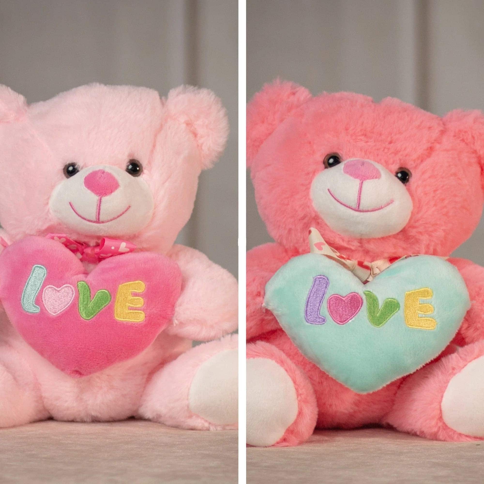 Pastel Valentine Bear