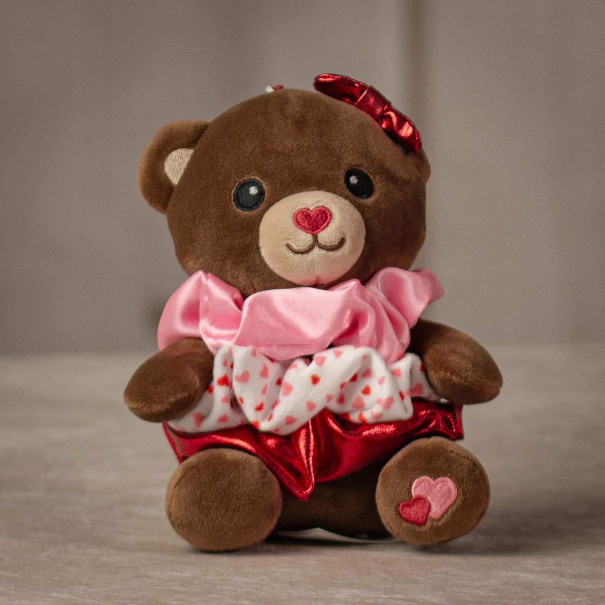 Valentine Scrunchie Bear
