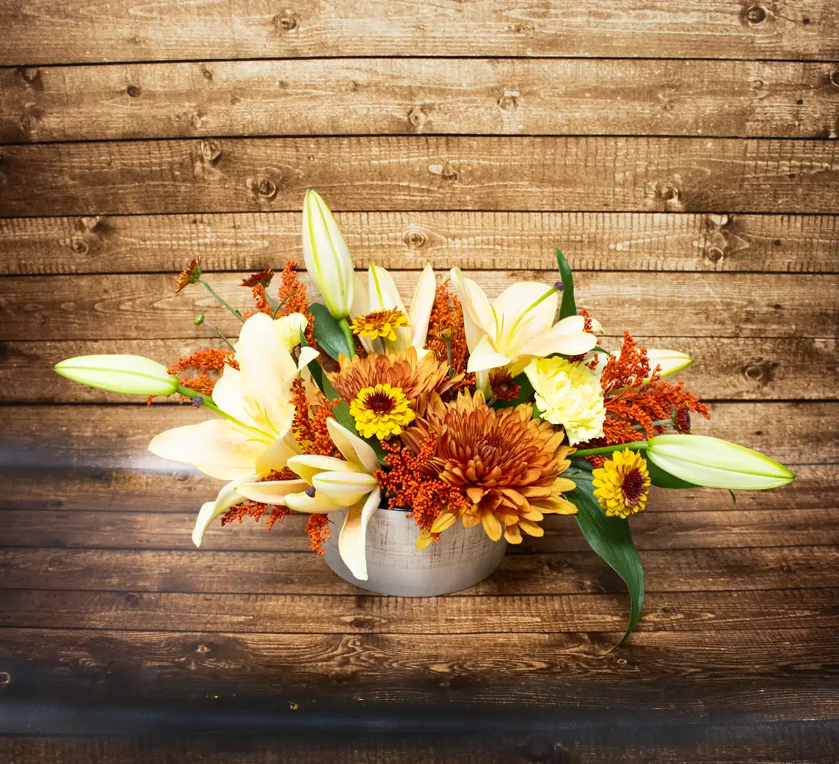 Cozy Fall Blooms Bouquet - Image 2