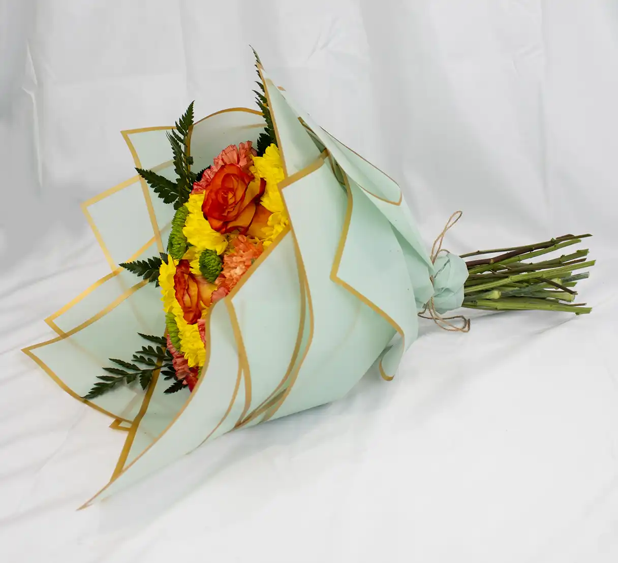 Golden Blooms Tissue - Image 3
